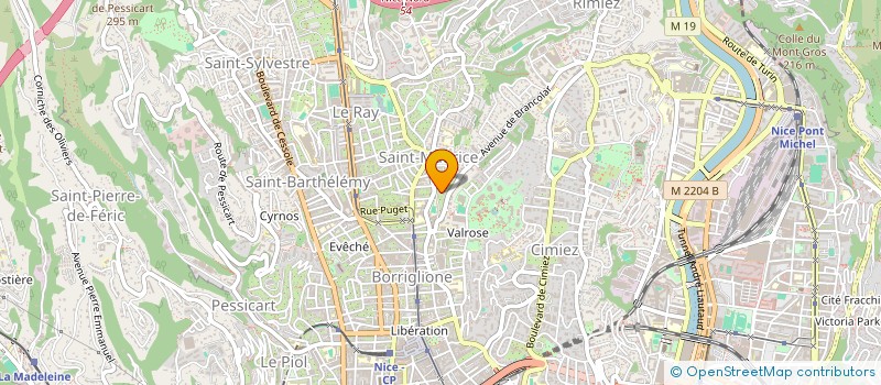 localisation de l'entreprise MONSIEUR JEAN-NOEL ENJARY à NICE