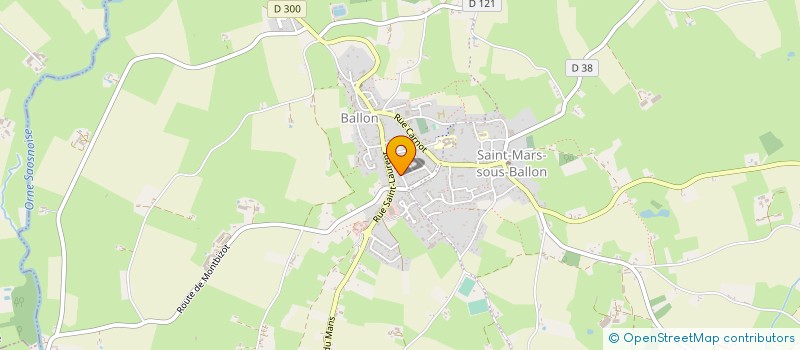 localisation de l'entreprise MONSIEUR JEAN-NOEL FAURE  BALLON-SAINT MARS