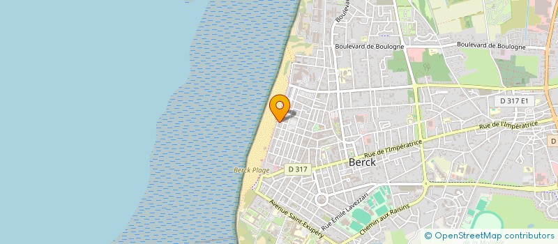 localisation de l'entreprise MONSIEUR JEAN-NOEL FERREIRA  BERCK