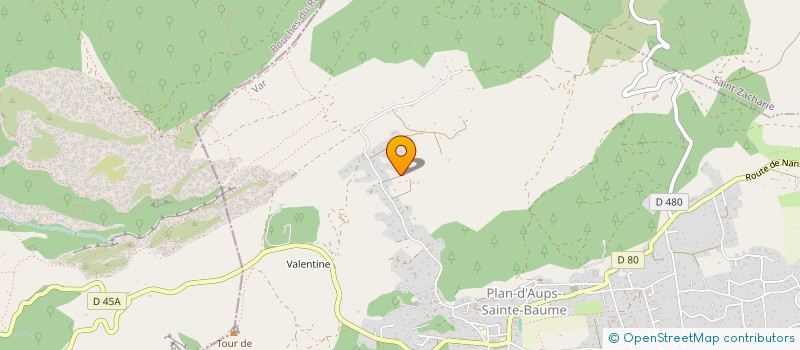 localisation de l'entreprise MONSIEUR JEAN NOEL GARDONNE  PLAN-D'AUPS-SAINTE-BAUME