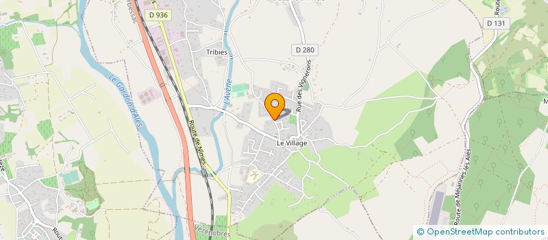 localisation de l'entreprise MONSIEUR JEAN NOEL GATTI à SAINT-HILAIRE-DE-BRETHMAS