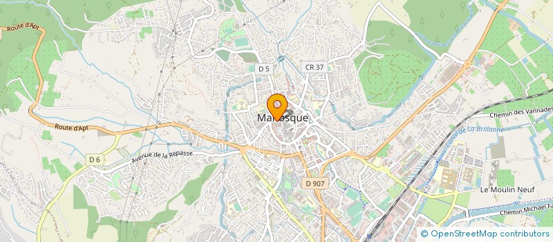 localisation de l'entreprise MONSIEUR JEAN-NOEL GINEFRI à MANOSQUE