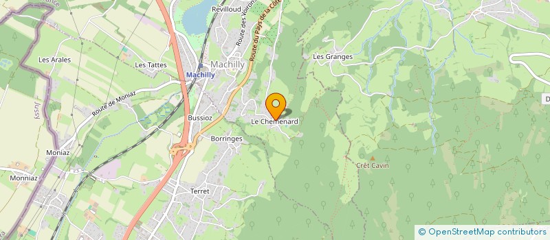 localisation de l'entreprise MONSIEUR JEAN-NOEL GOBBER  MACHILLY