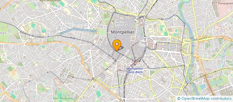 localisation de l'entreprise MONSIEUR JEAN-NOEL GUEGUEN  MONTPELLIER