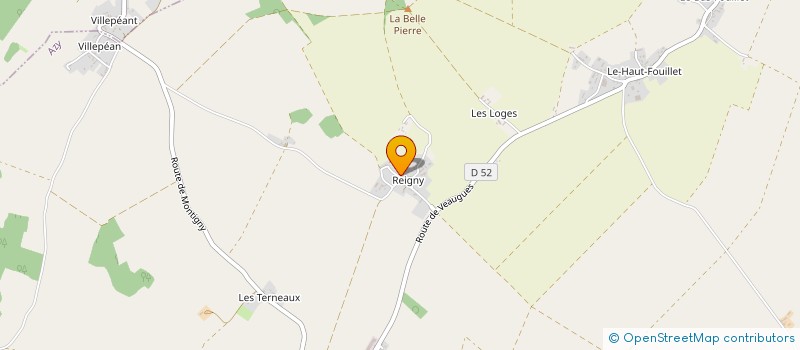 localisation de l'entreprise MONSIEUR JEAN-NOEL GUILLAUMIN  AZY