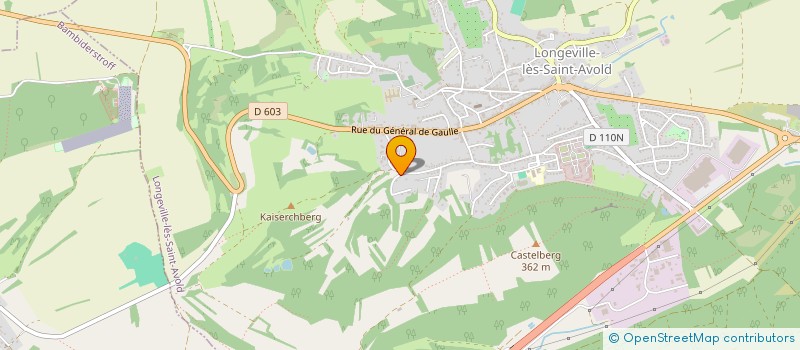 localisation de l'entreprise MONSIEUR JEAN-NOEL HETTINGER  LONGEVILLE-LES-SAINT-AVOLD