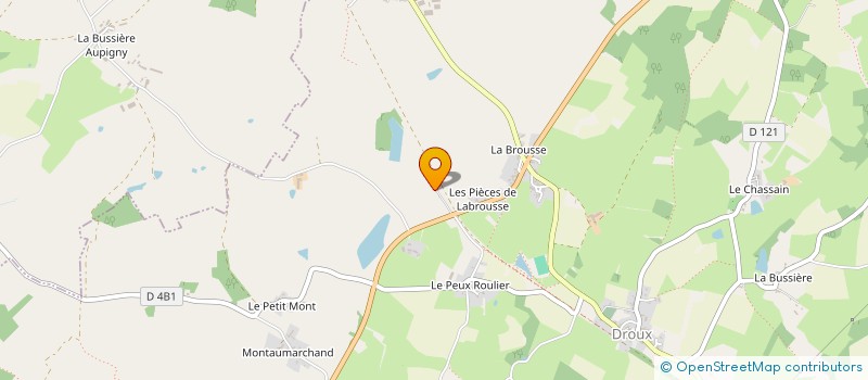 localisation de l'entreprise MONSIEUR JEAN-NOEL HUET à DROUX