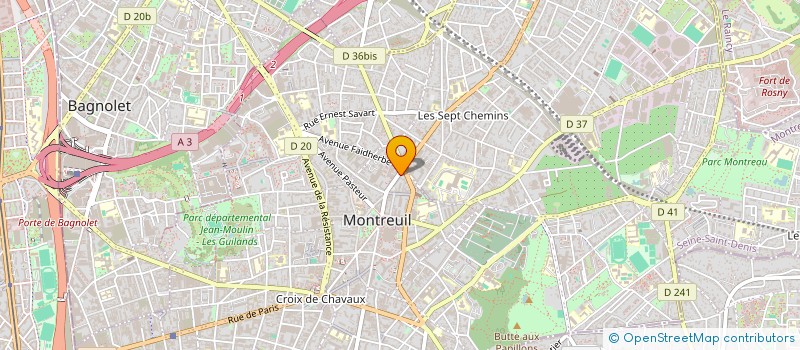 localisation de l'entreprise MONSIEUR JEAN NOEL JASPERO à MONTREUIL