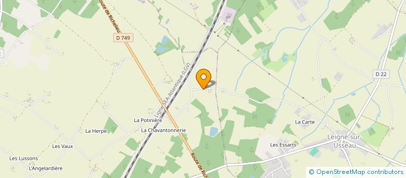 localisation de l'entreprise MONSIEUR JEAN-NOEL JOYEUX  SAINT-GERVAIS-LES-TROIS-CLO