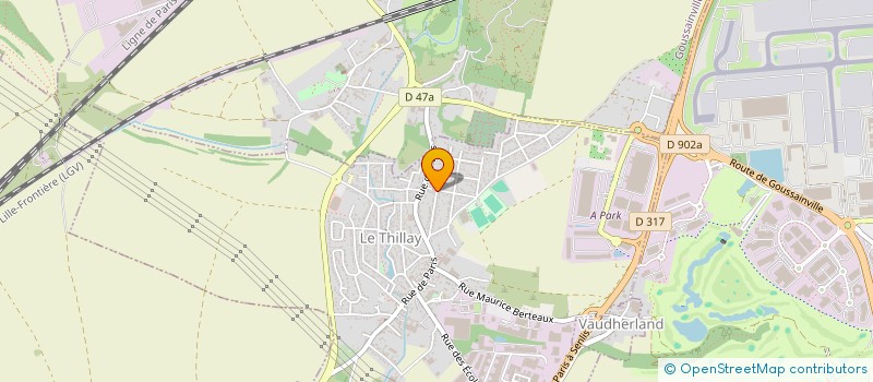 localisation de l'entreprise MONSIEUR JEAN-NOEL KILADI-DAAH  THILLAY (LE)