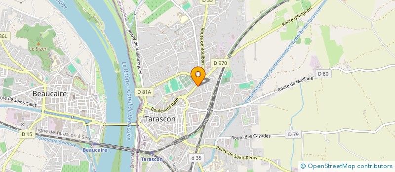 localisation de l'entreprise MONSIEUR JEAN-NOEL LACROIX  TARASCON