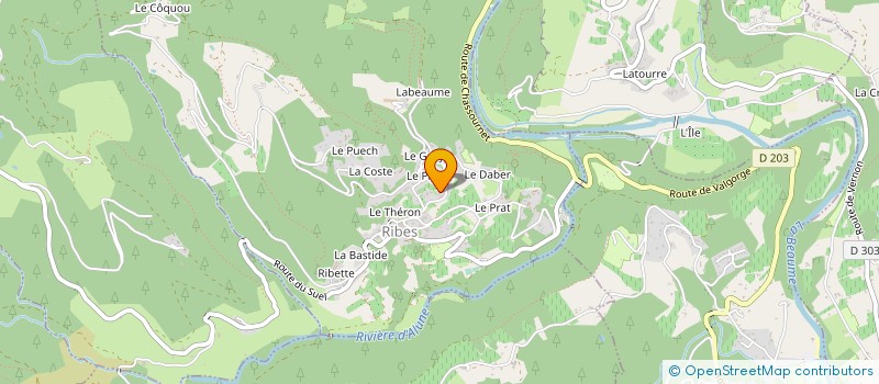 localisation de l'entreprise MONSIEUR JEAN NOEL LEH  RIBES