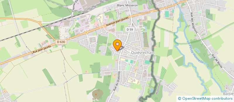 localisation de l'entreprise MONSIEUR JEAN-NOEL LEICHTNAM  QUIEVRECHAIN