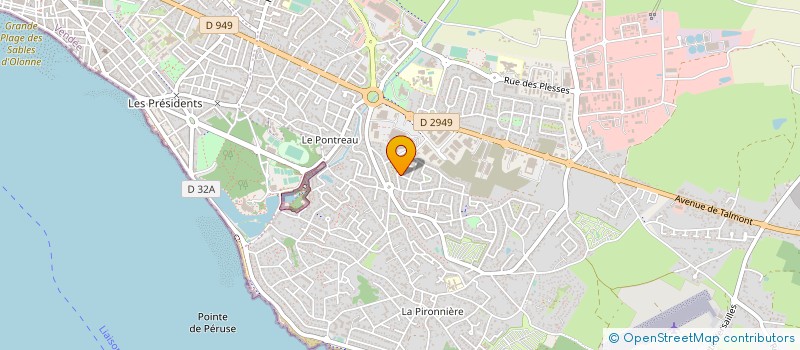 localisation de l'entreprise MONSIEUR JEAN-NOEL LOCHON à LES SABLES D'OLONNE