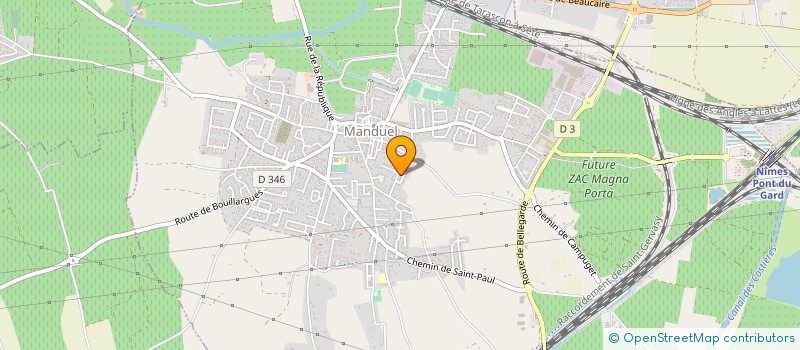 localisation de l'entreprise MONSIEUR JEAN-NOEL LUCHESI  MANDUEL