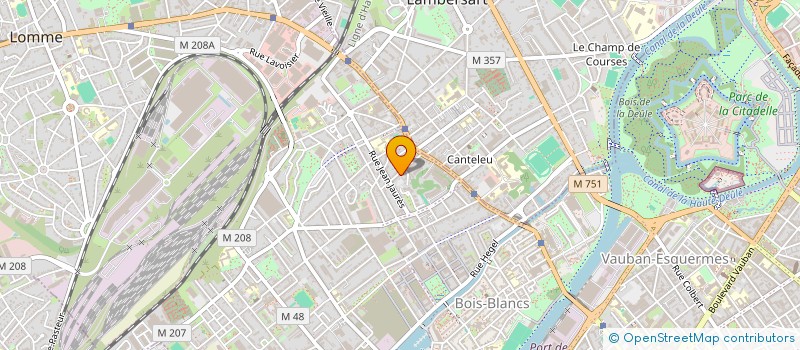 localisation de l'entreprise MONSIEUR JEAN-NOEL LYOEN à LILLE