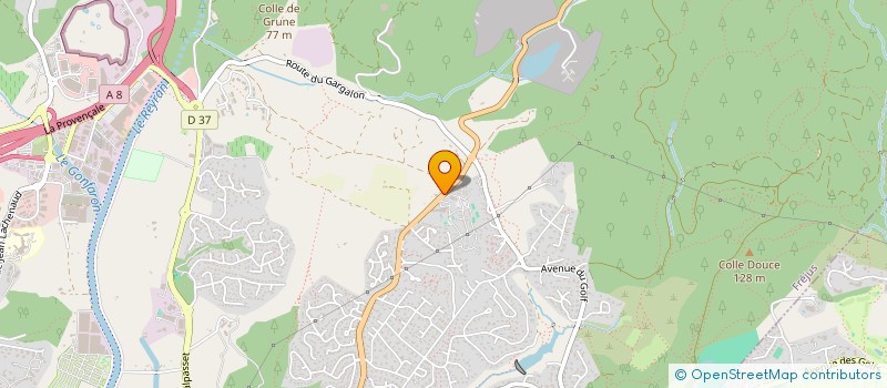 localisation de l'entreprise MONSIEUR JEAN NOEL MASCHIO  FREJUS