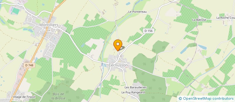 localisation de l'entreprise MONSIEUR JEAN NOEL MIGNOT  CERNUSSON