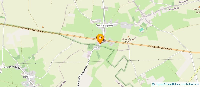 localisation de l'entreprise MONSIEUR JEAN-NOEL MORETTO  SENLECQUES