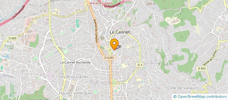 localisation de l'entreprise MONSIEUR JEAN-NOEL MURAOUR à LE CANNET