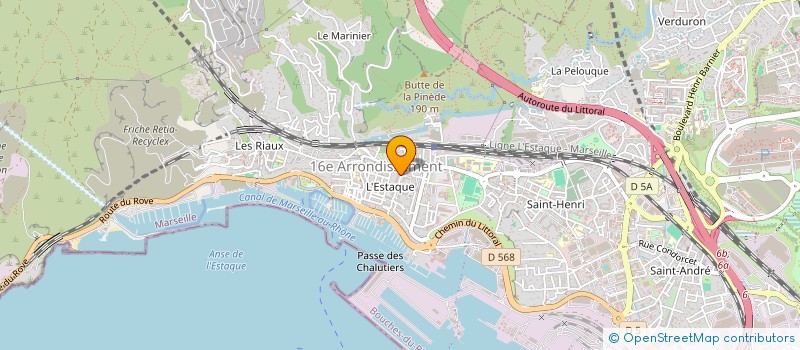 localisation de l'entreprise MONSIEUR JEAN NOEL NATIVEL à MARSEILLE