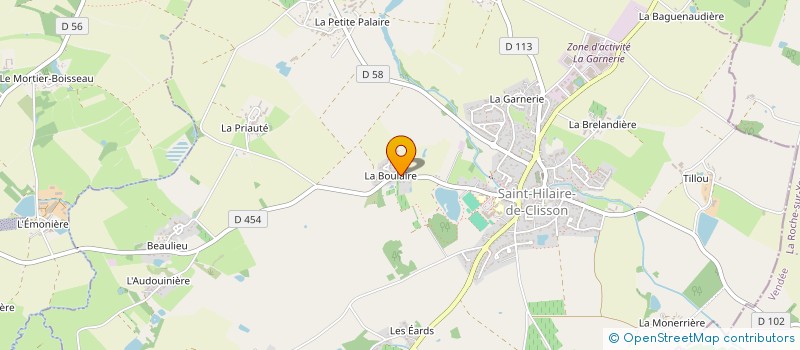 localisation de l'entreprise MONSIEUR JEAN-NOEL NAULEAU  MARZAN