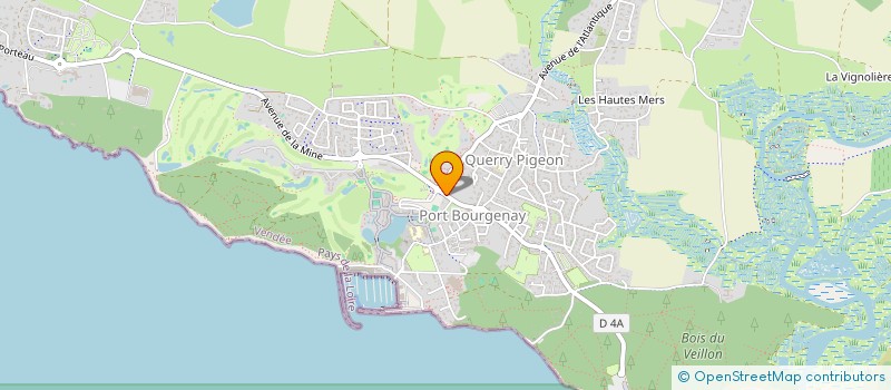 localisation de l'entreprise MONSIEUR JEAN-NOEL PASQUIER  TALMONT-SAINT-HILAIRE