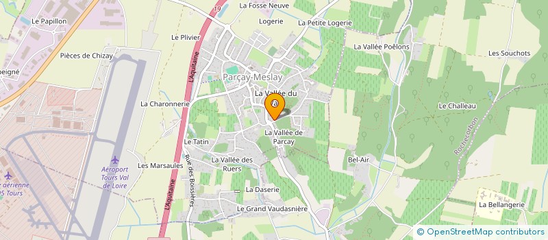 localisation de l'entreprise MONSIEUR JEAN-NOEL PAY  PARCAY-MESLAY