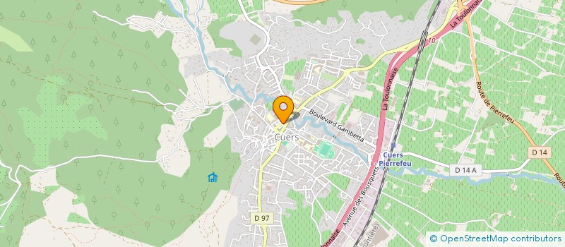 localisation de l'entreprise MONSIEUR JEAN NOEL PICHOT  PIERREFEU-DU-VAR