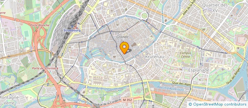 localisation de l'entreprise MONSIEUR JEAN-NOEL ROHE à STRASBOURG