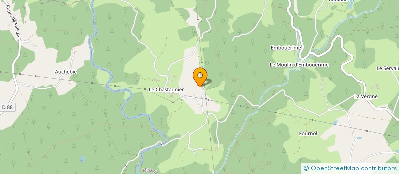 localisation de l'entreprise MONSIEUR JEAN NOEL ROUFFIANGE  NEUVIC