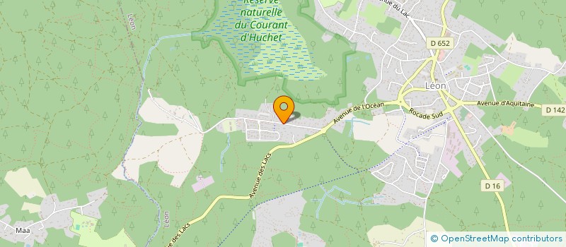 localisation de l'entreprise MONSIEUR JEAN-NOEL SOUDAIN  LEON