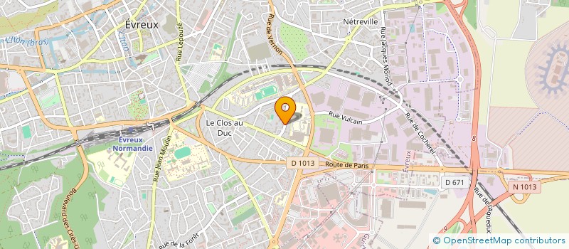 localisation de l'entreprise MONSIEUR JEAN-NOEL SUARD  EVREUX