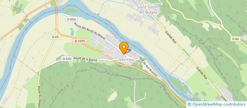 localisation de l'entreprise MONSIEUR JEAN-NOEL TAURON  VERTRIEU