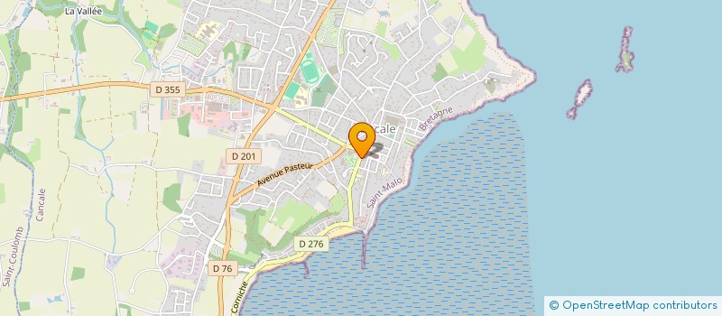 localisation de l'entreprise MONSIEUR JEAN-NOEL VALLEE  CANCALE