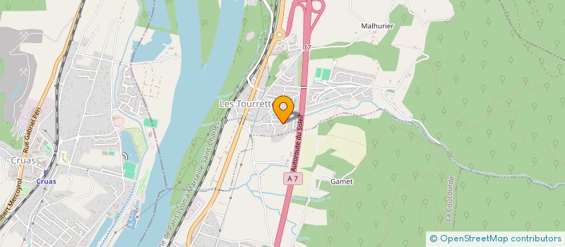 localisation de l'entreprise MONSIEUR JEAN-NOEL WINAUD-TUMBACH  LES TOURRETTES