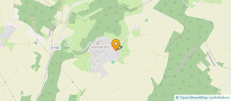 localisation de l'entreprise MONSIEUR JEAN-NOEL WUNDERLICH  TRIE-CHATEAU