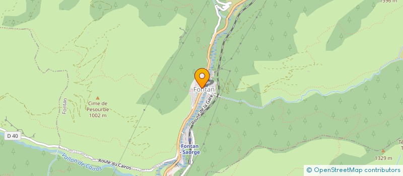 localisation de l'entreprise MONSIEUR JEAN-NOEL ZANIN  FONTAN