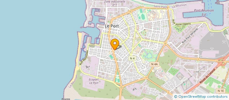 localisation de l'entreprise MONSIEUR JEAN-NOEL ZITTE  LE PORT