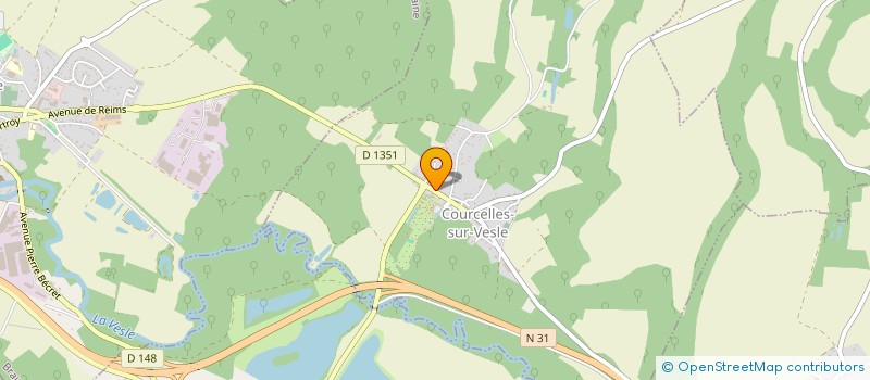 localisation de l'entreprise MONSIEUR JEAN NOEUFCOUR à COURCELLES-SUR-VESLE