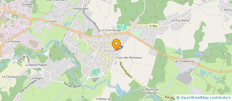 localisation de l'entreprise MONSIEUR JEAN NOGRETTE-DEMANGE  FEYTIAT