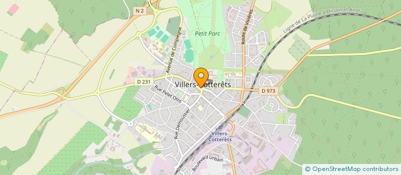 localisation de l'entreprise MONSIEUR JEAN NOGUEIRA à VILLERS-COTTERETS