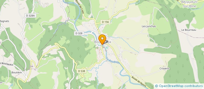 localisation de l'entreprise MONSIEUR JEAN NOHARET à BOURDEAUX