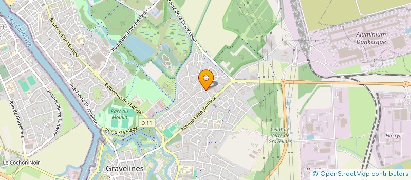 localisation de l'entreprise MONSIEUR JEAN NONIS à GRAVELINES