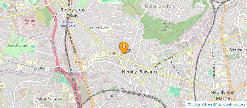localisation de l'entreprise MONSIEUR JEAN NORMAND à NEUILLY-PLAISANCE