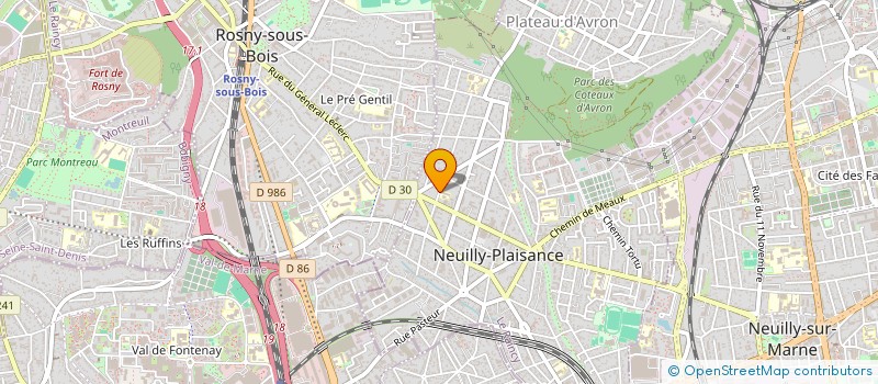 localisation de l'entreprise MONSIEUR JEAN NORMAND à NEUILLY-PLAISANCE