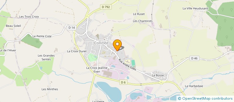 localisation de l'entreprise MONSIEUR JEAN NOSREE à LE MENE