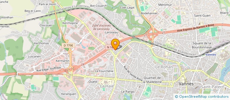 localisation de l'entreprise MONSIEUR JEAN NOUAIL à VANNES