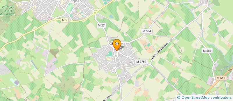 localisation de l'entreprise MONSIEUR JEAN NOUGAREDE  SAUSSAN