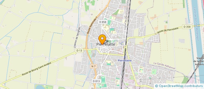 localisation de l'entreprise MONSIEUR JEAN NOUGIER à PIERRELATTE